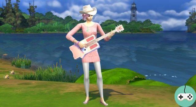 The Sims 4 - habilidade com guitarra