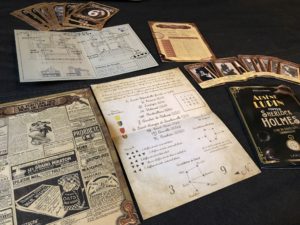 Cartaz brincalhão – Arsene Lupin contra Sherlock Holmes