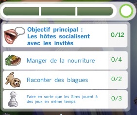 Los Sims 4 - Organiza un evento social