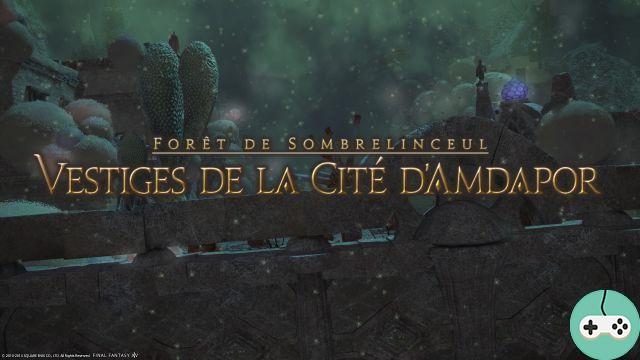 FFXIV - Los restos de la ciudad de Amdapor