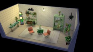 Los Sims 4 - Kit de interiores floridos