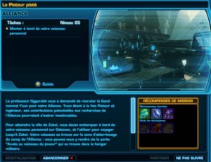 SWTOR - 4.0 - Alliance: alert missions