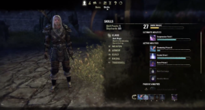 ESO - Excluded: Character progression