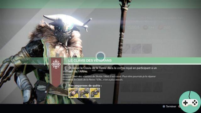 Destiny: The Vets Clavis