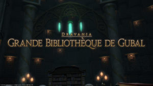 FFXIV - La Grande Bibiliothèque de Gubal