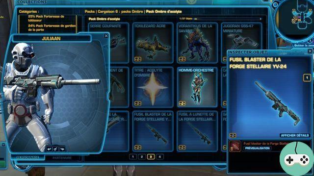 SWTOR - Cartel Market: Acolyte's Shadow Pack