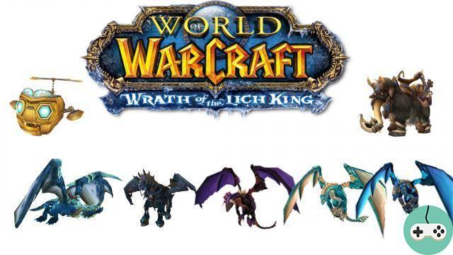 WoW – Montures rares de Wrath of the Lich King