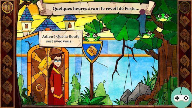 Message Quest, le mini apontar e clicar!