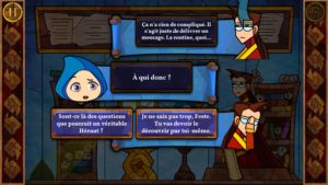 Message Quest, le mini apuntar y hacer clic!