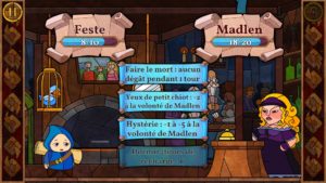 Message Quest, le mini apontar e clicar!