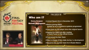 FFXIV - FanFest Las Vegas: Developer Conference