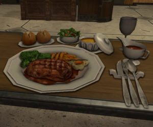 FFXIV - ¡Una mesa!