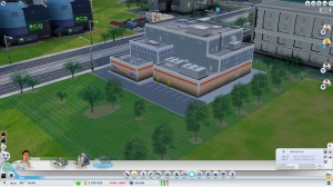 SimCity - DLC: The Red Cross In-Game