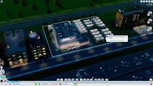 SimCity - DLC: The Red Cross In-Game