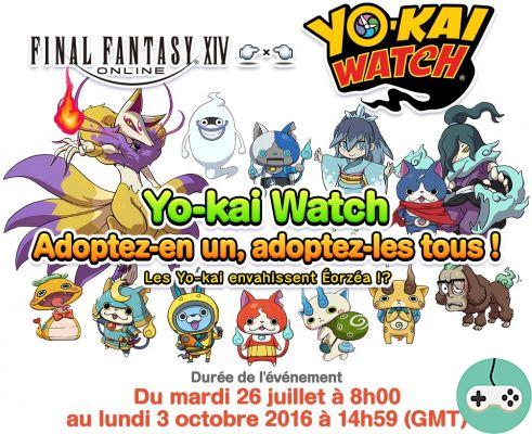 FFXIV - Os Yo-Kai invadem Eorzea!