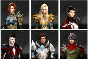 GW2 - New WvW Hairstyles and Weapons