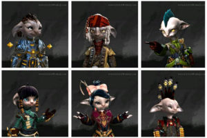 GW2 - New WvW Hairstyles and Weapons