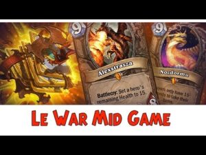 HearthStone: mid game warrior (1280 dust)