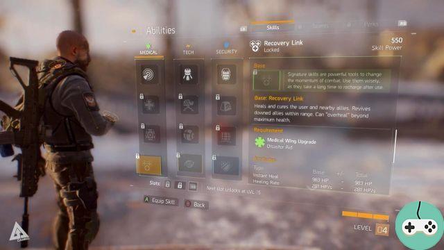 The Division - Skills translation