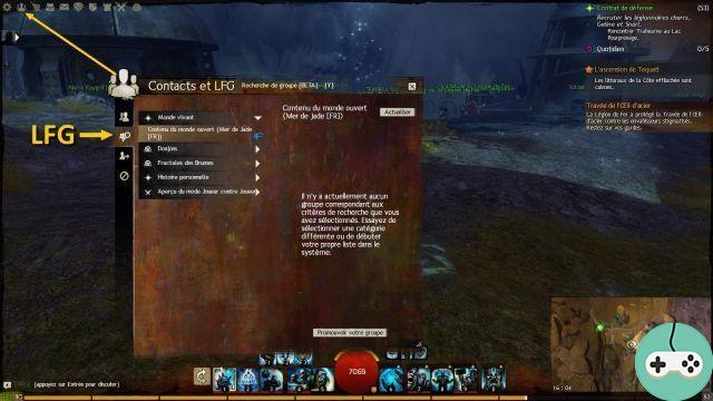 GW2 - Ricerca gruppi