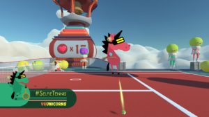 #SelfieTennis - Una strana partita di tennis in VR