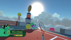 #SelfieTennis - Un extraño juego de tenis en realidad virtual