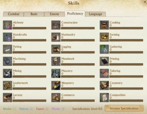 Archeage - Classes and Professions