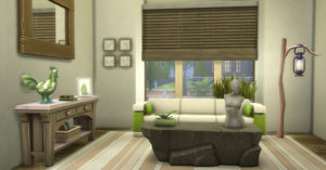Los Sims 4: cuando la madre naturaleza se encarga de la decoración