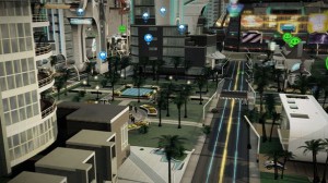 SimCity - Cidades do Amanhã: Estrutura da Cidade