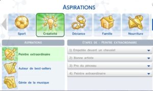 The Sims 4 - Aspirazioni