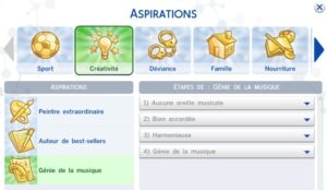 The Sims 4 - Aspirações