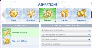 Los Sims 4 - Aspiraciones