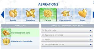 The Sims 4 - Aspirazioni