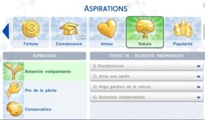 The Sims 4 - Aspirazioni