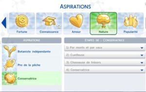 The Sims 4 - Aspirações