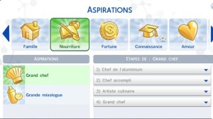 Los Sims 4 - Aspiraciones