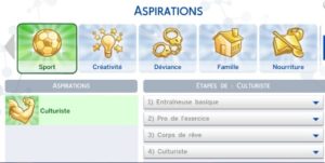 Los Sims 4 - Aspiraciones