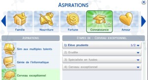 The Sims 4 - Aspirações