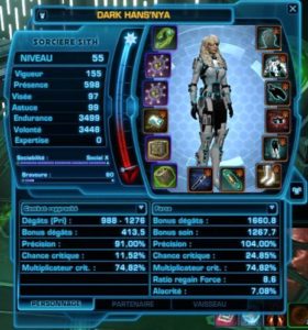 SWTOR - Equipment, loot and tokens