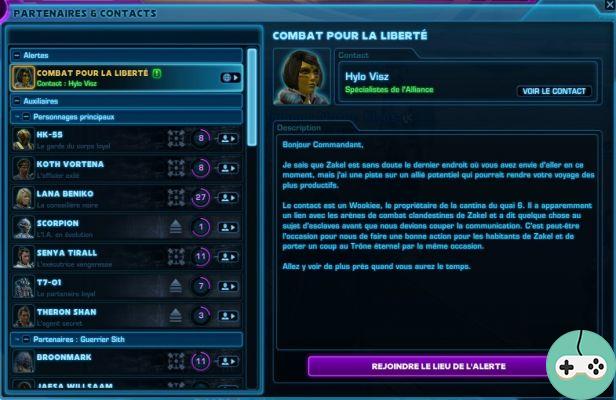 SWTOR - Guía PTS: Alerta de alianza para Bowdaar