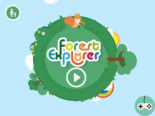 Piiig Forest Explorer, children go exploring