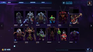 Heroes: menu guide