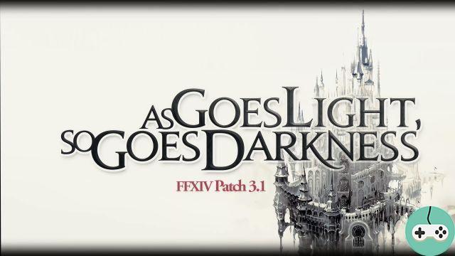 FFXIV - Aggiornamento 3.1 - Riepilogo