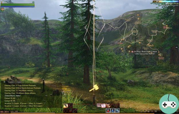 Archeage – Alpha – Interface