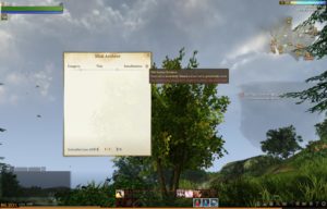 Archeage – Alpha – Interface