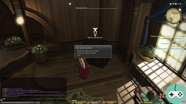 FFXIV - Devoluciones: distrito mercantil y objetos