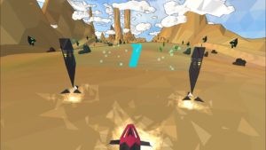 PolyRace - Visão geral do jogo de corrida