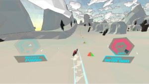 PolyRace - Visão geral do jogo de corrida