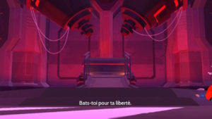 Furi - Between combat and dialogue