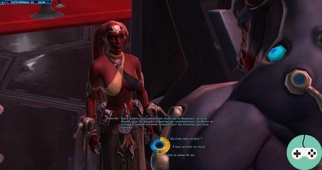 SWTOR - Diálogo de compañeros: Inquisidor Sith